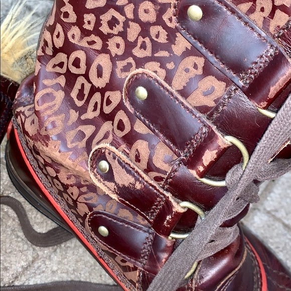 SOLD! Sorel Tall Leopard Joan of Arctic Boots - Picture 3 of 11